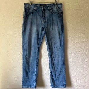 Helix Slim Straight blue jeans Sz 36/30